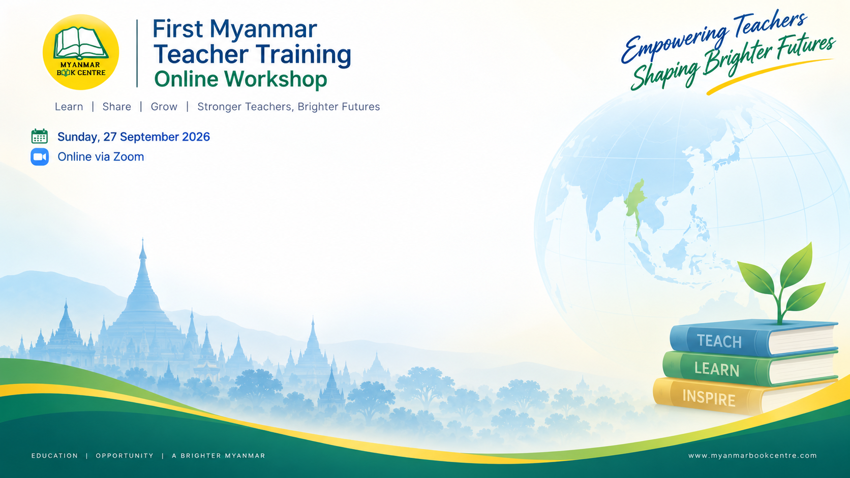 FIRST MYANMAR  TEACHER TRAINING ONLINE WORKSHOP